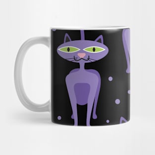 Lovely Miaw Whiskers - Cute Cat Mug